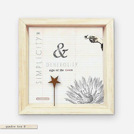 QUADRO BOX M – SIMPLICITY & GENEROSITY