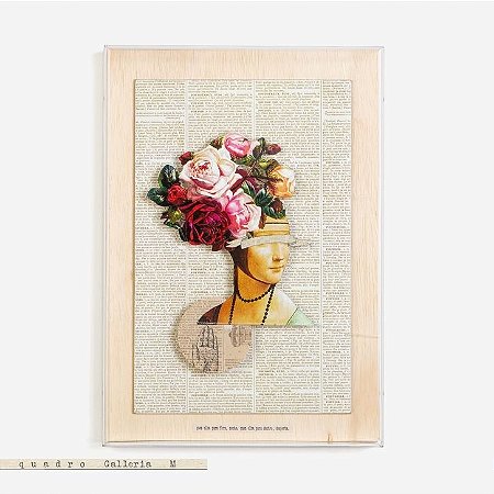 Quadro Galleria - Muda, até brotar flor