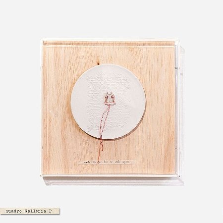 Quadro Galleria - Prato vestido nada do que fui me veste agora.