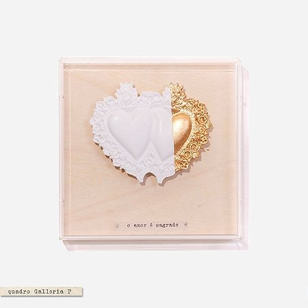 Quadro Galleria - Sagrado Coração Duplo