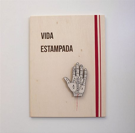 Quadro Galleria- Vida Estampada - Mão