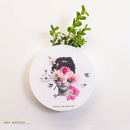 Vaso - Redondo Acrílico Escape The Ordinary