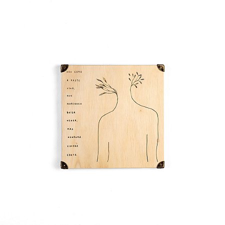 Quadro Tipografia M - Haste