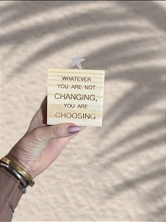 Cubo - Whatever You are not Changing, You are Choosing