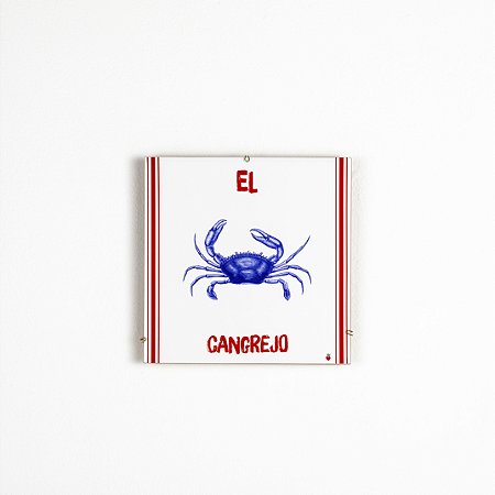 Quadro Azuleicha Avulso - Caranguejo