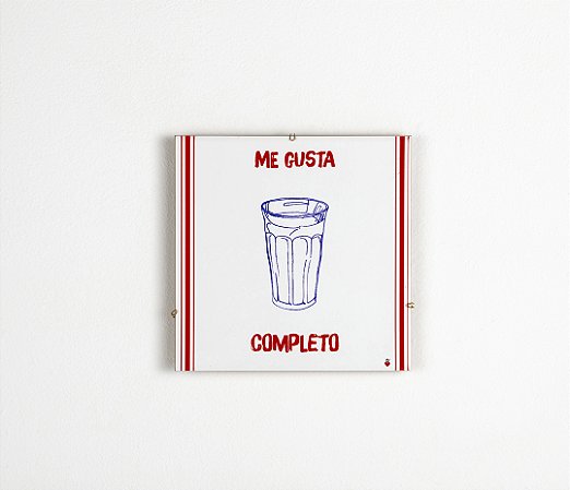 Quadro Azuleicha Avulso - Copo