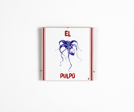 Quadro Azuleicha Avulso - Polvo