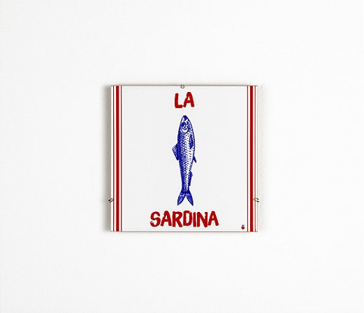 Quadro Azuleicha Avulso - Sardinha