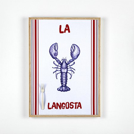 Quadro Box Galícia - Lagosta