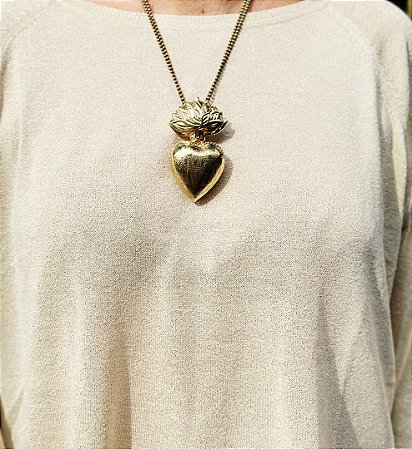 PINGENTE RELICÁRIO SAGRADO