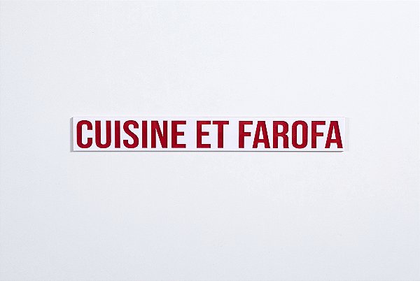 Quadro Acrilico Vazado - Cuisine Et Farofa