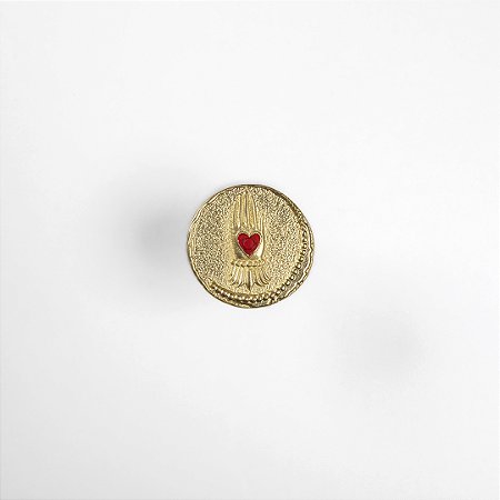 Gancho redondo Mão coração