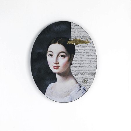 Quadro Oval - Caroline