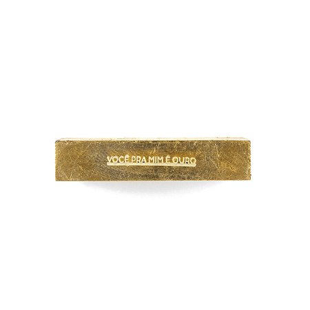 Bloco Retangular - Você pra mim é ouro