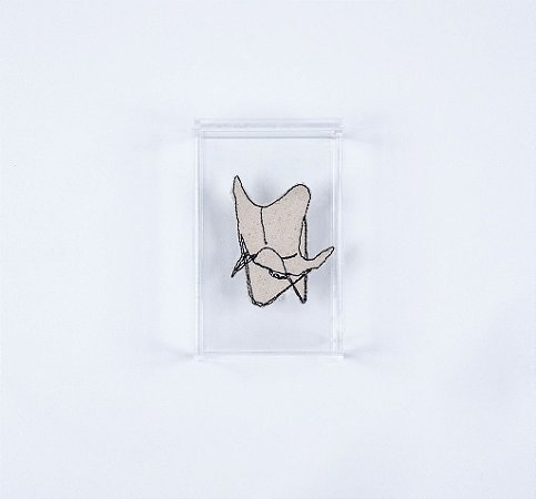 Caixa Acrílica Cadeira - Eames Lounge 1956