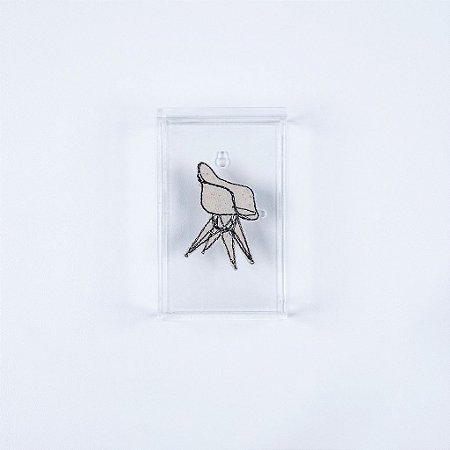 Caixa Acrílica Cadeira - Eames Rar 1948