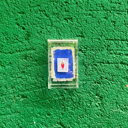 Caixa Acrílica Heart - Blue