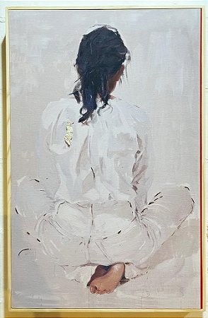 Quadro Canvas Sossego - Mulher
