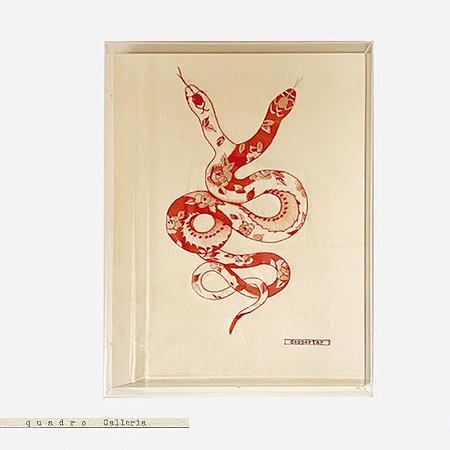 Quadro Galleria M - Cobra Vermelha
