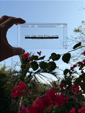 Caixa Acrilica PP - Quem olha pra fora, sonha