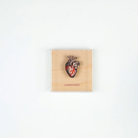 Quadro Galleria PP - Coração Bordado