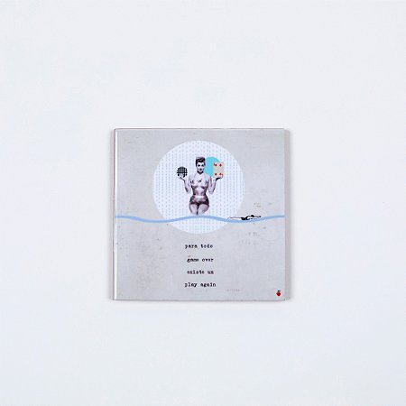 Quadro Azuleicha Avulso - Para todo game over existe um play again