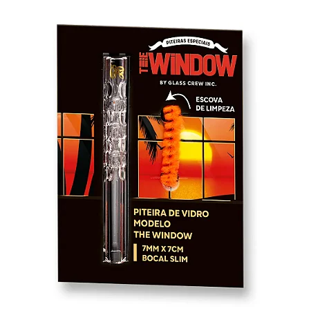 Piteira de Vidro Glass Crew The Window