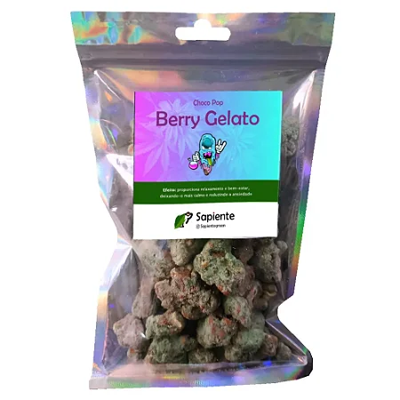 Choco Pipoca Berry Gelato - 40g