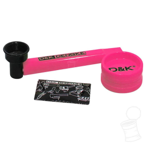 Pipe de Plástico D&K + Dichavador Pequeno + 5 Telinhas