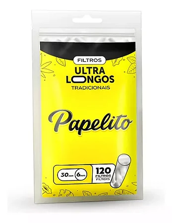 Filtro Papelito Ultra Longo Tradicional C/120