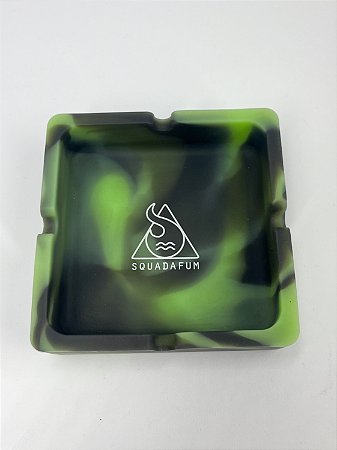 Cinzeiro Quadrado de Silicone Squadafum