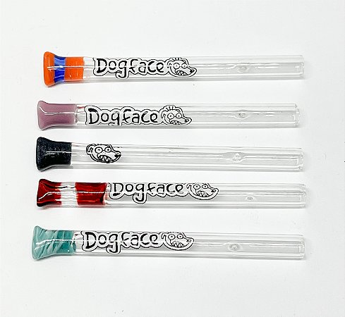 Piteira de Vidro DogFace C/ Bucal - Cores Sortidas