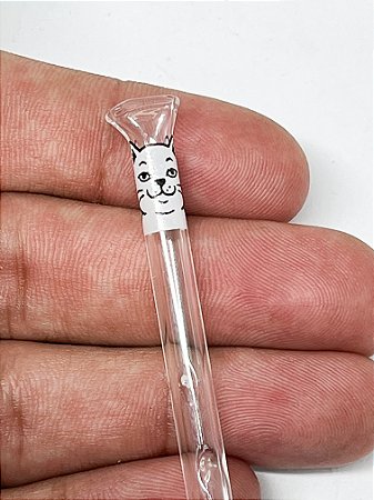 Piteira de vidro Catnip Gatinho