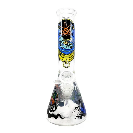 Bong de Vidro Sadhu 26cm Alien