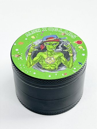 Dichavador de Metal Grande Alien X OG Labs