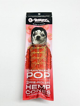 Blunt G-Rollz Organic Hemp - Strawberry Pop