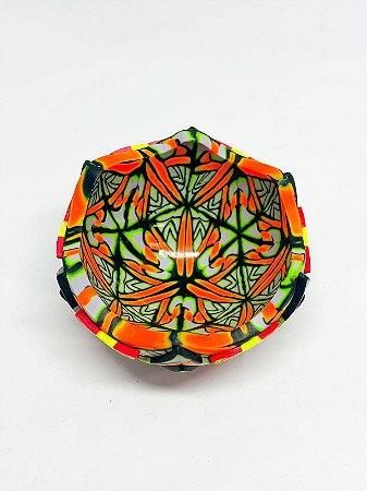 Cuia Artesanal Psicodélica Pequena