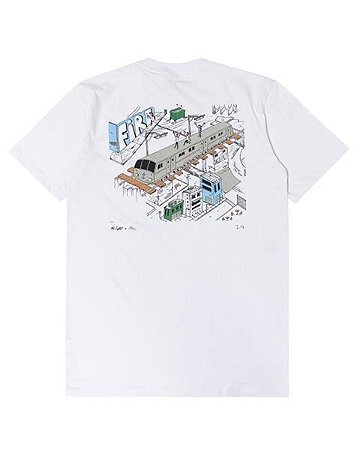 Camiseta Básica Fire X Skatelixo “City” 2/4 (P)