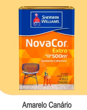 Novacor Extra Fosco Amarelo Canario LT