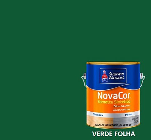 Novacor Esm Alto Brilho Verde Folha GL