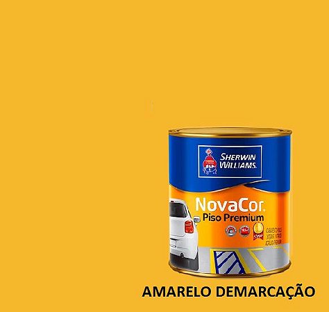 Novacor Piso Liso Amarelo Demarcacao QT