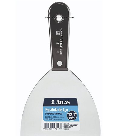 Espatula Atlas Aco Cromado 12,7cm ref 6255/20