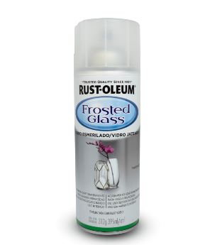 Spray Rust Oleum Esmerilado Transp. Para Jateamento De Vidro