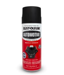 Spray Alta Temperatura Rust Oleum Preto Fosco 1093º