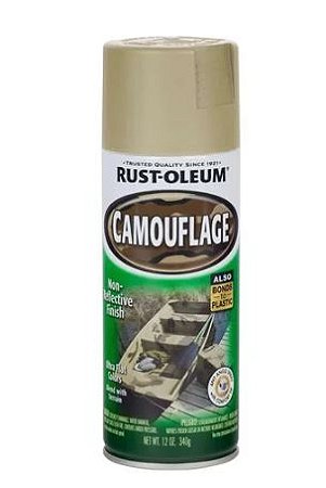 Spray Camuflagem Areia Rust Oleum