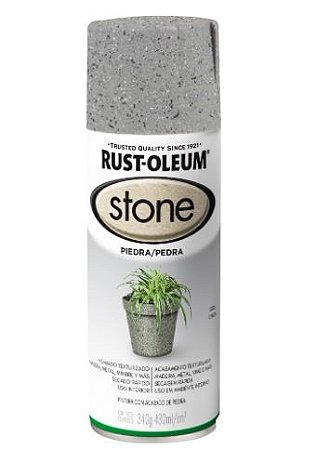 Spray Efeito Pedra Cinza Rust Oleum