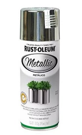 Spray Metallic Rust Oleum Prata Metálico