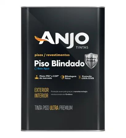 Anjo Tinta Piso Blindado Cinza Claro16 Litros