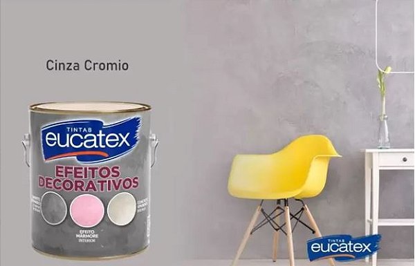 Eucatex Cimento Queimado Cinza Cromio