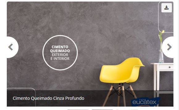 Eucatex Cimento Queimado Cinza Profundo